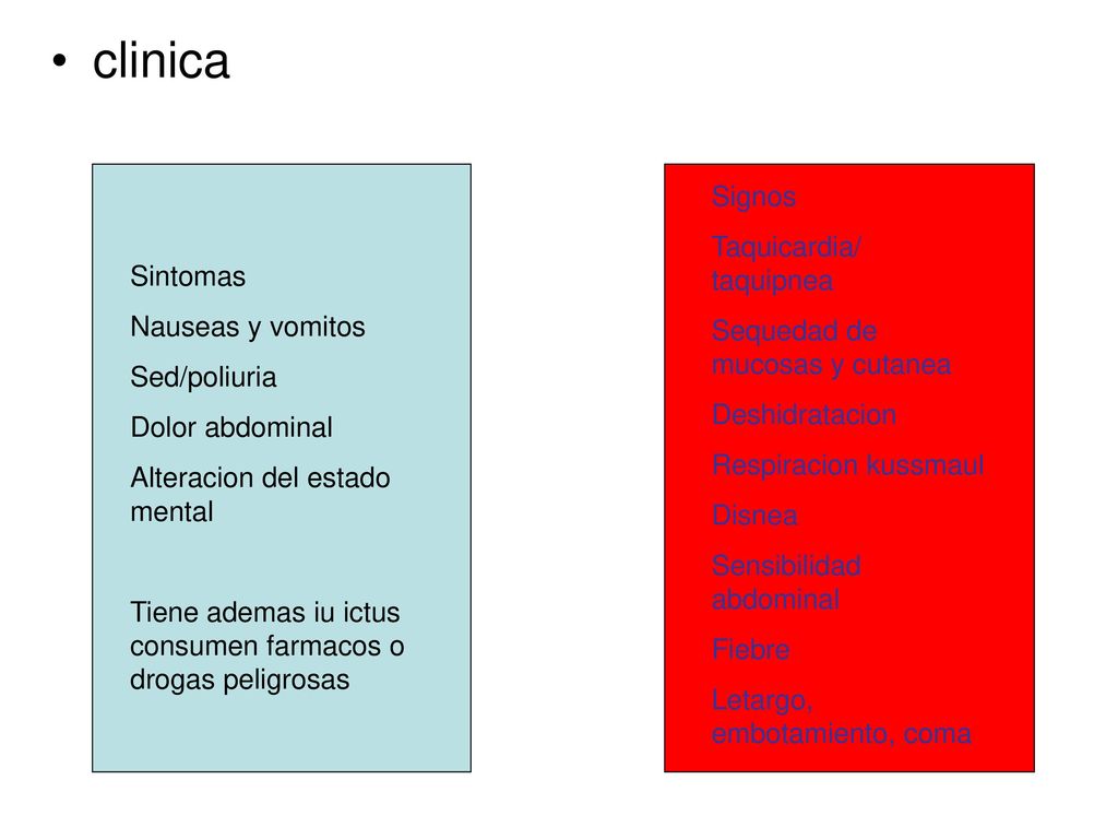 signos agudos de diabetes